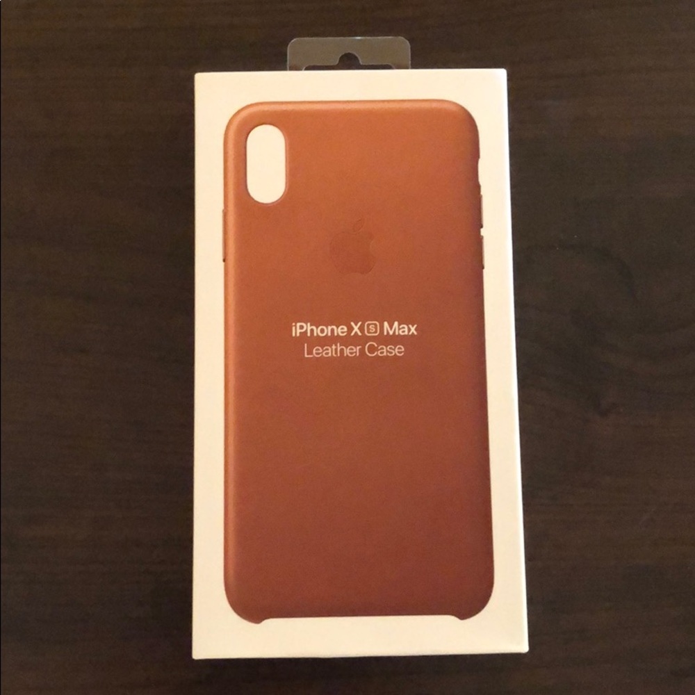 iPhone XS Max Leather Case